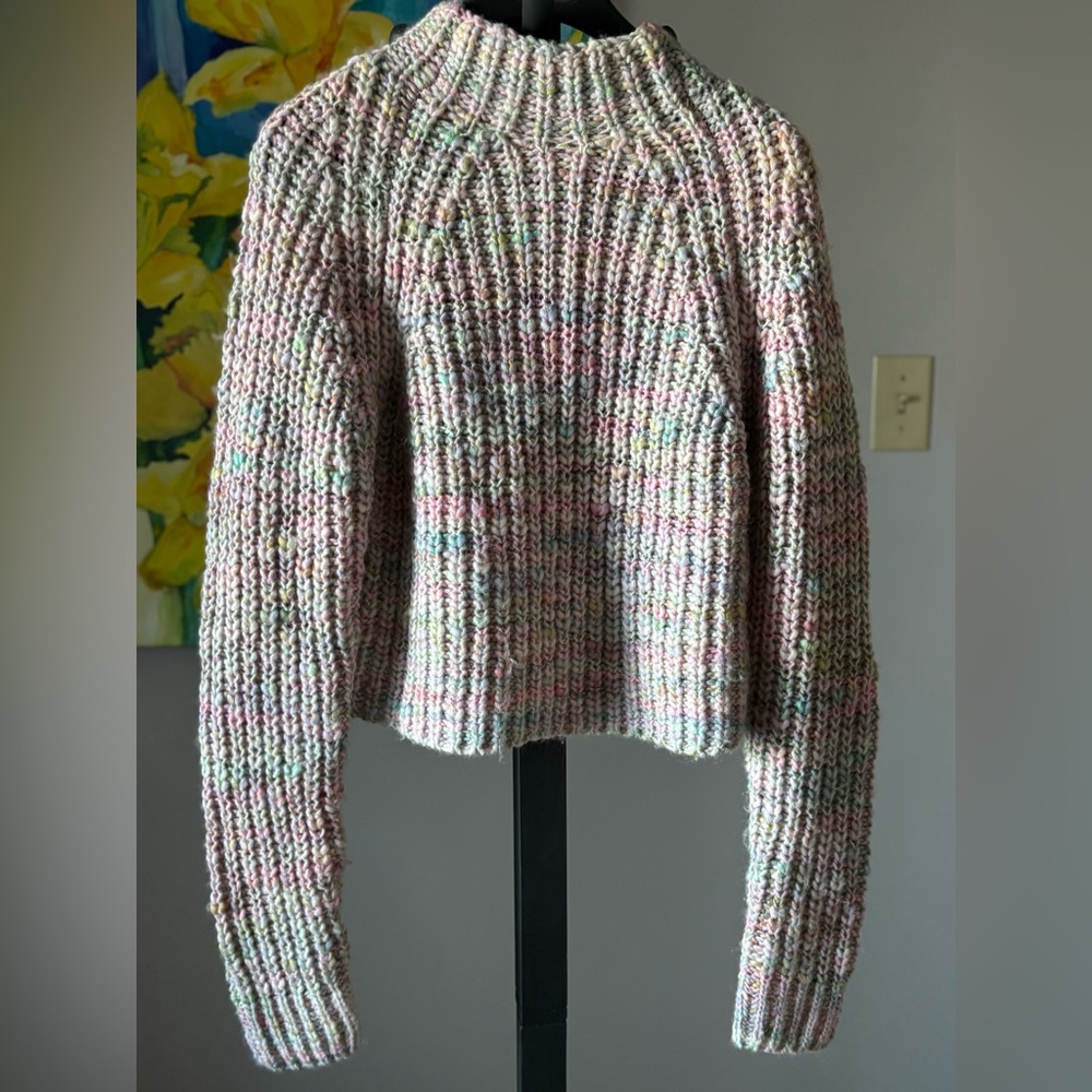 Wilfred free Aritzia wool confetti sweater small